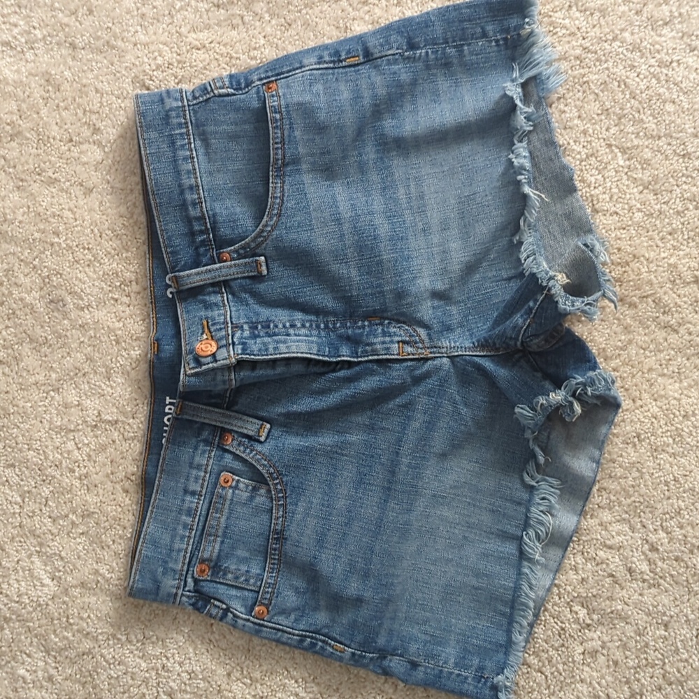 JCrew cutoff jean shorts